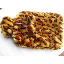 Leoparden Fleece Wärmflasche 2 l mit Bommel
