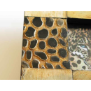 Bilderrahmen Leoparden-Muster 8 x 8 cm